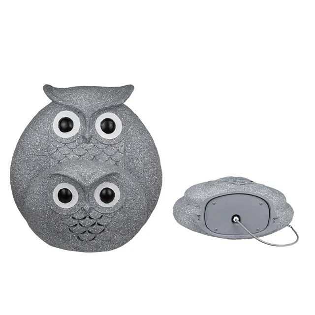 2021 New Arrival 15w 30w Zoo Park Cartoon Cute Owl Wireless Waterproof Outdoor Animal Shape Garden Lawn Speaker