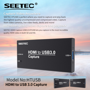 SEETEC HTUSB HDMI <span class=keywords><strong>a</strong></span> USB 3.0 Capturadora Compacta y Ligera |   Servicios OEM |   Personalización de Logotipos para Revendedores B2B - Product Image 2