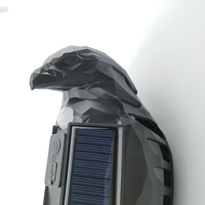 Bán buôn New Home Văn phòng Phòng ngủ khách sạn trang trí ABS cơ thể với EAGLE thiết kế cảm biến chuyển động có thể sạc lại năng lượng mặt trời LED Tường Đèn - Product Image 5