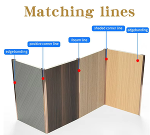 Pannelli in Legno Impiallacciato di Alta Qualità per Interni, Impermeabili, Multicolore, Misure Personalizzate, Ignifughi, Insonorizzati, Texture Legno - Product Image 5