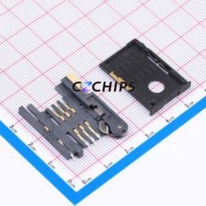 <b>SIM</b>-816-P6 <b>SIM</b> <b>Card</b> Connector SMD Connector Self-Return Type Nano <b>SIM</b> <b>Card</b> <b>Card</b> <b>Holder</b> 3.1mm - Product Image 1