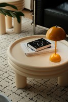 Ensemble de tables basses modernes et minimalistes en plastique, table d'appoint extensible, écologique et durable pour petits appartements, meubles de salon