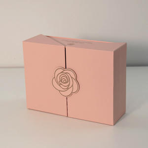 Scatole Rigide Ecologiche Personalizzate a Doppia Porta di Alta Gamma, Scatola Regalo con Chiusura Magnetica Stampata a Caldo, Materiali Riciclati, Regalo di Natale - Product Image 2