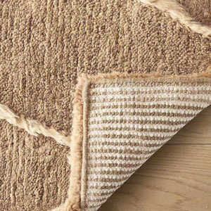 Geometric Moroccan Wool/Silk Rugs Hand Knotted Washable Reversible <b>Carpet</b> Set <b>for</b> Living Room Stylish Interiors Area Rugs & Sets - Product Image 2