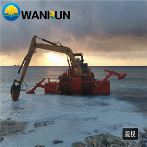 Nhỏ dưới nước nổi Đầm Lầy Buggy máy xúc đổ bộ với phao phao - Product Image 4