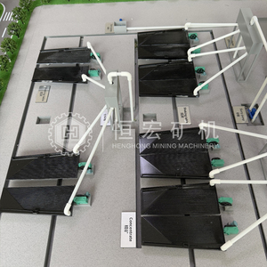 छोटी क्षमता 1-3tph हार्ड रॉक गोल्ड स्टोन प्रसंस्करण संयंत्र सोने खनन खनिज गुरुत्वाकर्षण विभाजक मशीन के साथ - Product Image 5