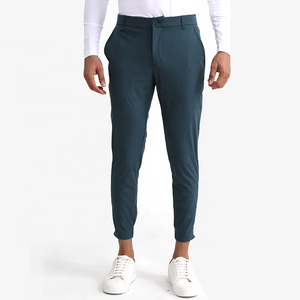 Wholesale High Quality Spandex / Cotton Men Sports Golf Wear Lightweight Elastic <b>Cuffed</b> Four-Way Stretch <b>Jogger</b> - Product Image 5