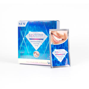 Kit de tiras de peróxido para blanqueamiento dental, tiras prémium para blanqueamiento dental, para uso doméstico, 28 unidades - Product Image 1