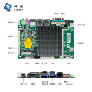 Intel <span class=keywords><strong>J1900</strong></span> Bo mạch chủ với bộ vi xử lý DDR3L mSATA VGA 2 EDP Lan Com 3.5 inch Sử Thi không quạt công nghiệp Bo mạch chủ - Product Image 5