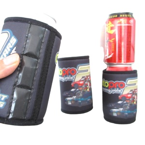 RYO Factory Fast Delivery Custom Logo Magnet Beer Can Cooler Sleeve 375ml Neoprene Waterproof Magnetic Stubby Holder 3 Magnets - Product Image 1