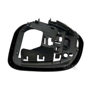 Side <b>Mirror</b> Frame Black <b>Plastic</b> Left Replacement Part - Product Image 4