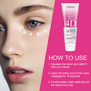 OEM Crème yeux blanchissante active de haute qualité biologique Crème Blanchissante Contour des Yeux pour peaux sensibles Filtre UV Fade Spot - Product Image 6