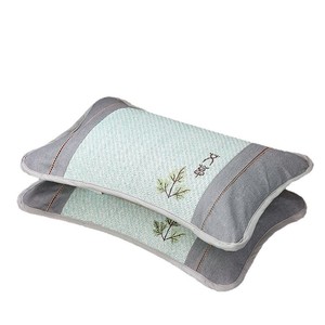 Oreiller rafraîchissant parfumé à l'armoise, rectangulaire, fermeté moyenne, soutien cervical, aide au sommeil pour adultes, usage en chambre - Product Image 5