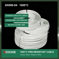 Câble ignifuge à isolation minérale GN500-04 1000 ° Fil haute température C 300/500V pour four, fourneau et pétrochimie