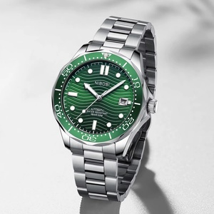 Reloj Mecánico Automático de Lujo para Hombre, Marca 2593, Nuevo, con Fecha, Caja y Correa de Acero Inoxidable, Resistente al Agua, Luminoso - Product Image 2