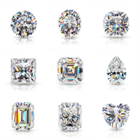 GIGAJEWE Moissanite en Vrac Vente en Gros Certifiée GRA Couleur Blanc DEF Pureté VVS1 pour Fabrication de Bijoux