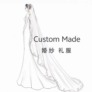 S2474L One Piece Drop Shopping New African Bride Princess Style High-end Design Custom <strong>Romantic</strong> and Elegant Wedding <strong>Dress</strong> - Product Image 1