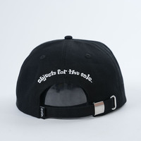 100% algodón bordado logo 5 paneles sin estructura Snapback Caps Little Curved Brim Dad Hat
