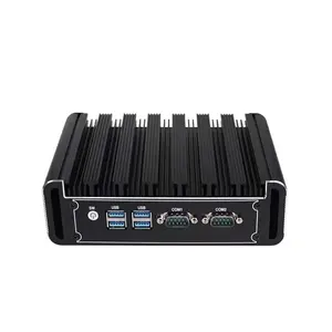 Portable Desktop Computer I5-5200U Dual Cores Dual RS232 Win11/Linux dual lan fanless Industrial Mini PC