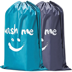 Borsa per Bucato da Viaggio XL Riutilizzabile, Organizer per Vestiti <span class=keywords><strong>Sporchi</strong></span> Facile da Inserire, Ampia Abbastanza per 4 Carichi di Bucato - Product Image 2