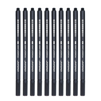Stylo marqueur artistique Bonvada Black 12 types de pointes micron avec pointe de 0,01-1 mm pour le dessin graphique, les croquis et les lignes de contour