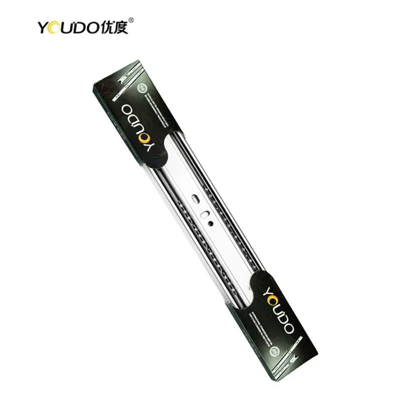 YOUDO China Drawer Runners Kitchen Drawer Bottom Rail Soft Close 200mm Ball Bearing Drawer Runners