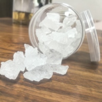 Déodorant en pierre d'alun naturel personnalisé, cristal d'alun brut, bloc anti-transpirant naturel