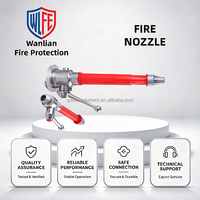 Nozel Pemadam Kebakaran Aluminium Alloy, Kontrol Manual, Perlengkapan Pemadam Kebakaran untuk Hidran Kebakaran, Pasokan Pabrik