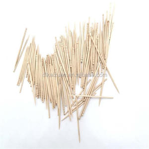 Cure-dents en bois de bouleau sculptés, emballage individuel, personnalisables, jetables, en carton, <span class=keywords><strong>vaisselle</strong></span> naturelle, pointus, acceptent le logo personnalisé - Product Image 2