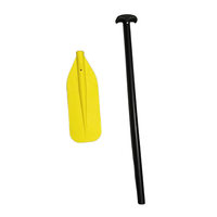 Remo de Rafting de la Mejor Calidad, Duradero y Desmontable, de Aluminio y PVC, para Remo de Competición, para Botes Inflables/Kayak/Canoas