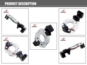 Capteur d'impulsion d'allumage 1237031180 030998065A pour capteur de Position de vilebrequin VW AUDI - Product Image 6