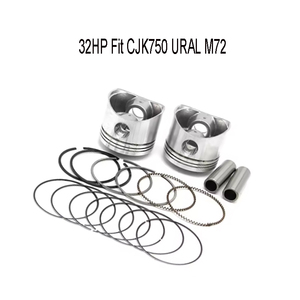 Pistón de Motor para Motocicleta CJ750 32HP 32P con Anillo M71 <span class=keywords><strong>URAL</strong></span> M72 CJK750 K750 Changjiang - Product Image 3