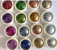 1 pièce, 19 couleurs, Poudre de paillettes pour ongles effet miroir, Pigment chromé 0,5g, Poudre à tremper pour peinture, Métallique brillant avec effet magique