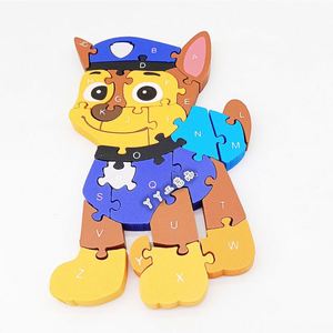 Rompecabezas de Madera 3D con Animales de Dibujos Animados Coloridos y Creativos, Herramienta Educativa para Niños con Menos de 50 Piezas, Novedad 2025 - Product Image 1