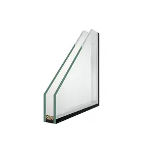 China manufacture quality bulletproof 24 mm laminated tempered glass