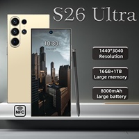 Smartphone S25 Ultra 5G Android 15 avec processeur Octa Core, écran OLED 6,8 pouces 120Hz, appareil photo 108MP, étanche et charge rapide