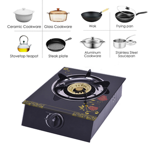 Electrodoméstico OEM, quemador individual <span class=keywords><strong>de</strong></span> vidrio para cocina, estufa <span class=keywords><strong>de</strong></span> gas sin <span class=keywords><strong>horno</strong></span> con placa <span class=keywords><strong>de</strong></span> calor, quemador eléctrico - Product Image 3