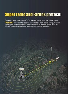 جهاز استقبال <span class=keywords><strong>GNSS</strong></span> <span class=keywords><strong>RTK</strong></span> منخفض التكلفة من ساوث جالاكسي G3 وG4 وS7 وG7 وG2 وALPS1، جهاز مسح أراضي وقياس - Product Image 6