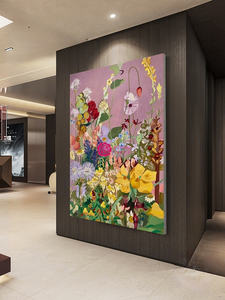 Yicheng beauté en gros <span class=keywords><strong>jardin</strong></span> d'Alice français peint à la main peinture à l'huile maison peinture suspendue pour la décoration - Product Image 5