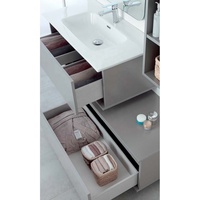 30 inci peralatan kamar mandi laci kabinet penyimpanan dinding Vanity