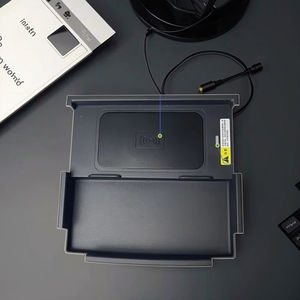 मोबाइल फोन के लिए 15W की प्रमाणित पोर्टेबल वायरलेस चार्जर, चुंबकीय चार्जिंग पैड कार चार्जर प्रमाणित 1 वर्ष - Product Image 4