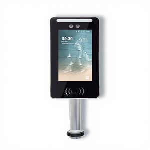 Torniquete Inteligente con Reconocimiento Facial, Impermeable, de Alta Definición, Control de Acceso RFID, Trípode, Cilindro Acrílico, Pantalla LCD - Product Image 2