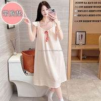 Robe de nuit élégante de style princesse, taille M-5XL, nouvelle conception, robe de nuit décontractée en coton pour femme, été