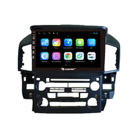 Pour LEXUS RX300 1997-2003 Appareil d'autoradio 9 pouces Double 2 Din Octa-Core Quad Stéréo GPS Navigation Android