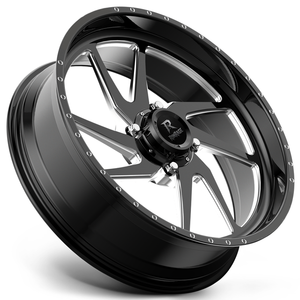 American Force K02 <span class=keywords><strong>SONIC</strong></span> UTV llantas de aleación forjadas personalizadas 20-24 pulgadas labio profundo 137 4x4x156 para Can-Am Commander Polaris General Offroad - Product Image 6