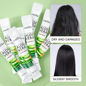 <span class=keywords><strong>Masque</strong></span> capillaire réparateur <span class=keywords><strong>ultra</strong></span>-lumineux à l'aloe vera SADOER pour le commerce transfrontalier – Soin professionnel de salon, nourrissant, lissant et hydratant en profondeur - Product Image 4