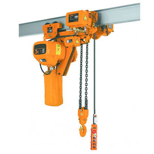 Suministro Directo de Fábrica, Polipasto Eléctrico de Cadena con Carro Motorizado de Baja Altura, Grúa HSY HHBB de 3, 5, 7.5 y 20 Toneladas - Product Image 1