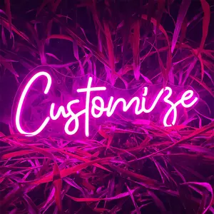 Hanging Acrylic Led Light Sign Electronic Lamp Waterproof Neon Led Decor Light Custom Logo Neon Led Lights For Decoration