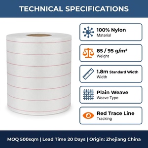 Tissu de démoulage en nylon PA6 210 ℃   Pour le processus de composite en fibre de carbone <span class=keywords><strong>RTM</strong></span> par infusion de résine - Product Image 6