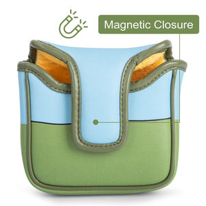 Funda para Cabeza de Putter con Diseño Moderno y Logotipo Impreso, Fundas para Palos de Golf de Cuero PU, Funda Magnética para Putter - Product Image 5